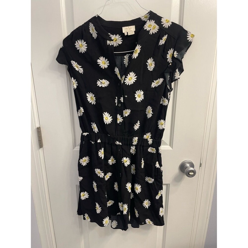 kate spade Daisy Dot Short Sleeve Romper